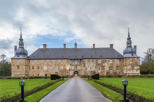 Castle Lembeck is one of the prettiest water castles in North Rhine-Westphalia, Germany.