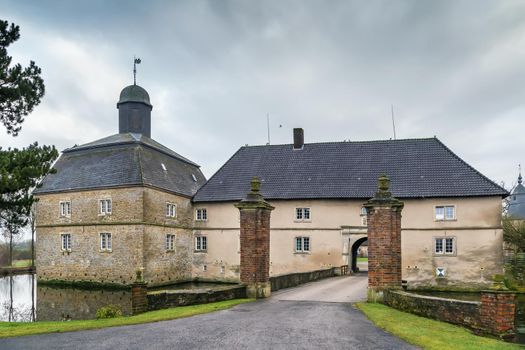 Westerwinkel Castle is a baroque water castle in the district of Ascheberg Herbern in Munsterland, Germany. Gate