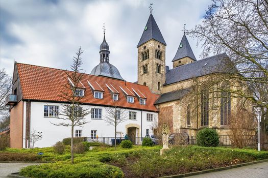 The Catholic Abbey and Parish Church of St. Mauritz is the oldest partially preserved sacred building in Munster, Germany