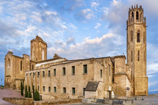 Cathedral of St. Mary of La Seu Vella is the former cathedral church of the Roman Catholic Diocese of Lleida, in Lleida, Catalonia, Spain, located on top of Lleida hill.