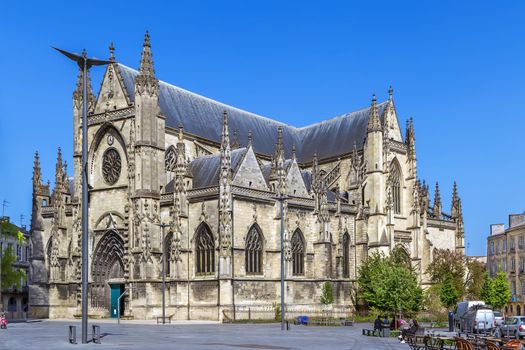 Basilica of St. Michael, Bordeaux, is a Flamboyant Gothic church in Bordeaux, France, built between the end of 14th century and the 16th century