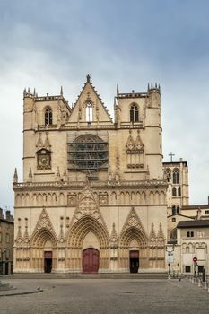 Lyon Cathedral is a Roman Catholic church located on Place Saint-Jean in Lyon, France