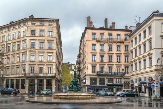 Antoine Vollon is a square located in Lyon downtown, France