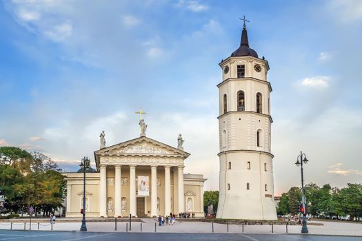 Cathedral Basilica of St Stanislaus and St Ladislaus in Vilnius, Lithuania