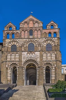 Le Puy Cathedral (Cathedral of Our Lady of the Annunciation) is a Roman Catholic church located in Le Puy-en-Velay, Auvergne, France.
