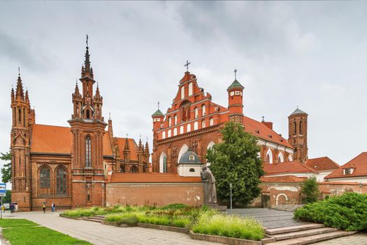 Bernardine Church and Church of St. Anne, Vilnius, Lithuania