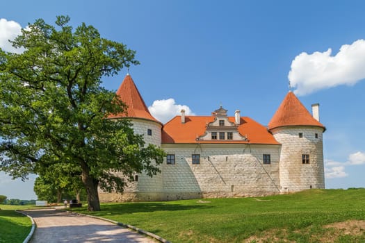 Restored part of the  Bauska castle, Latvia