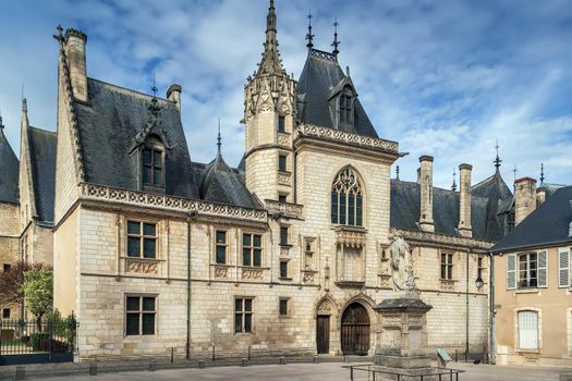 Jacques Coeur palace is a mansion located in Bourges, France a masterpiece of civil architecture flamboyant Gothic style