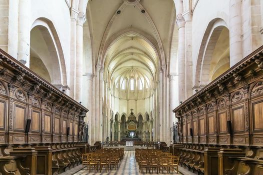 Pontigny Abbey was a Cistercian monastery located in Pontigny in Burgundy, France. Interior