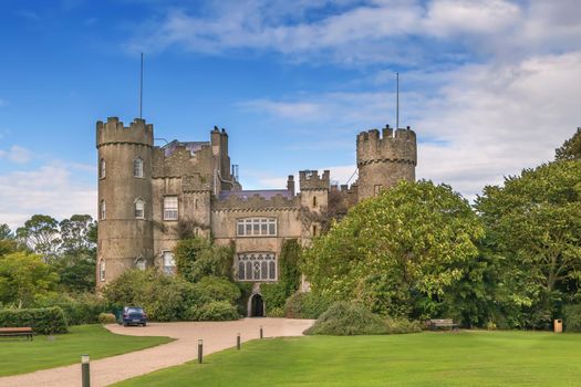 Malahide Castle parts of which date to the 12th century, Iraland