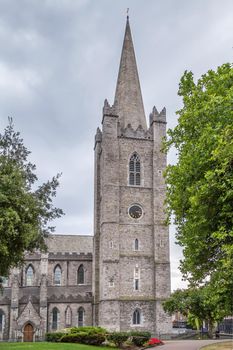 Saint Patrick's Cathedral in Dublin, Ireland, founded in 1191, is the National Cathedral of the Church of Ireland