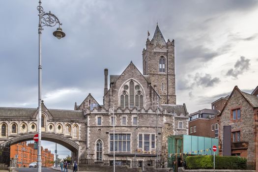 St Michael’s Church (Synod Hall) dating from the 12th Century, Dublin, Ireland