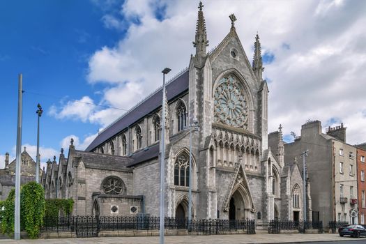 Catholic Saint Saviour's Church in Dublin, Ireland
