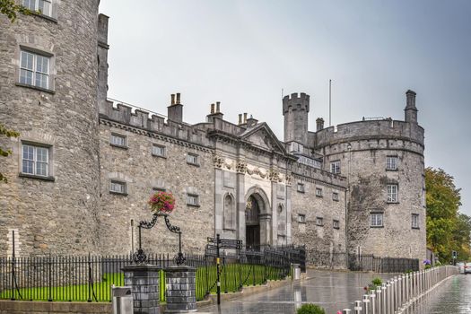 Kilkenny Castle is a castle in Kilkenny, Ireland built in 1195. Main gate