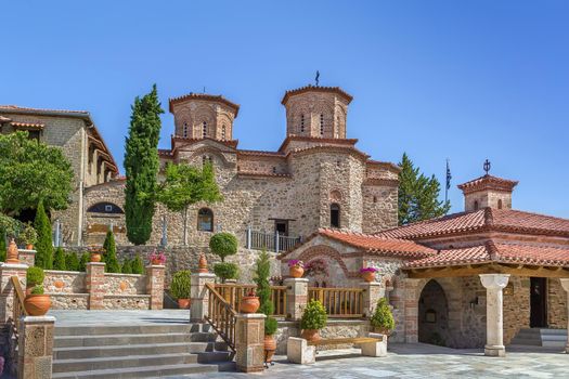 Church in Monastery of Varlaam in Meteora, Greece