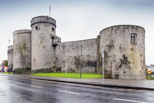 King John's Castle is a 13th-century castle in Limerick, Ireland 