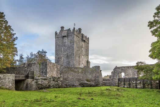 Aughnanure Castle is a tower house was built in the 16th century in Oughterard, County Galway, Ireland