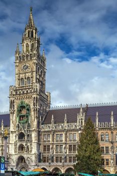 New Town Hall is a town hall at the northern part of Marienplatz in Munich, Bavaria, Germany. 