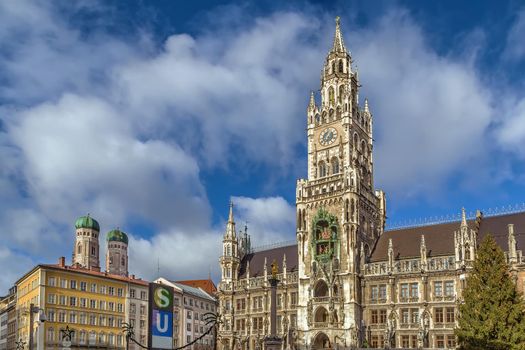 New Town Hall is a town hall at the northern part of Marienplatz in Munich, Bavaria, Germany. 
