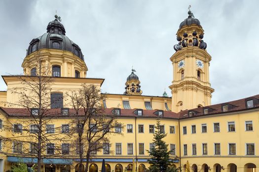  Theatine Church of St. Cajetan is a Catholic church in Munich, Germany. Built from 1663 to 1690