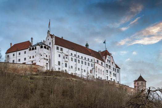 Trausnitz Castle is a medieval castle situated in Landshut, Bavaria, Germany