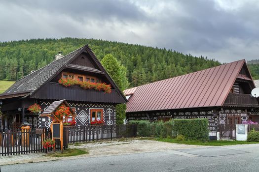 First folk architecture reserve in the world in Cicmany, Slovakia