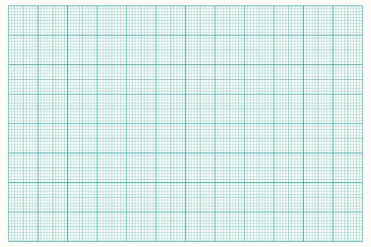 Millimeter graph paper grid. Abstract squared background. Geometric pattern for school, technical engineering line scale measurement. Lined blank for education isolated on transparent background.