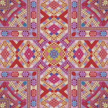 Colorful abstract kaleidoscope or endless pattern for background used.