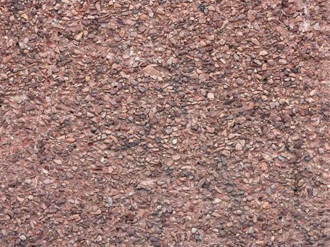 Stone and granite crumb in cement