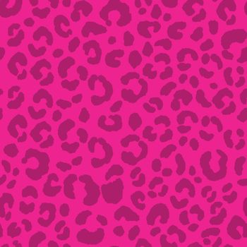 Abstract modern leopard seamless pattern. Animals trendy background. Pink decorative vector illustration for print, card, postcard, fabric, textile. Modern ornament of stylized skin.