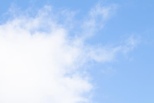 Background of blue sky with clouds. High quality photo