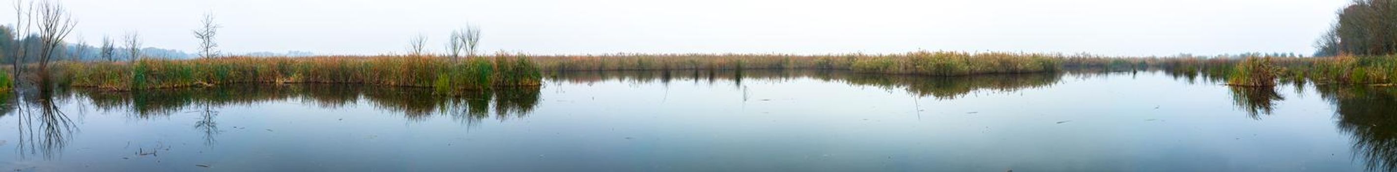 a cool morning on the lake