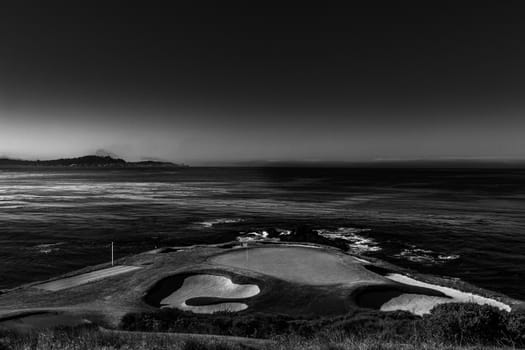 Pebble Beach golf course, Monterey, California, usa