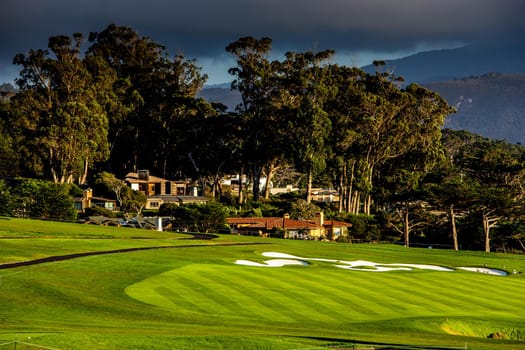 Pebble Beach golf course, Monterey, California, usa