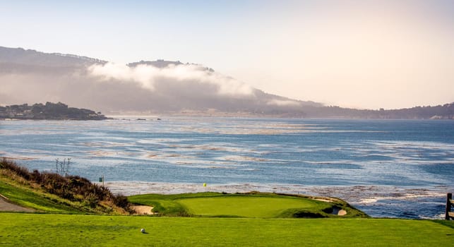 Pebble Beach golf course, Monterey, California, usa