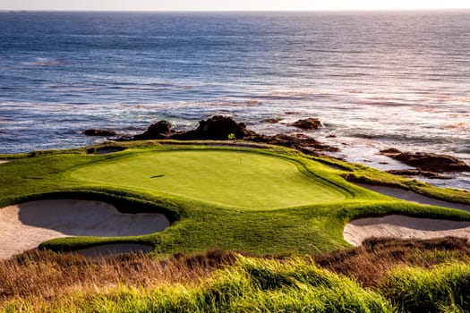 Pebble Beach golf course, Monterey, California, usa