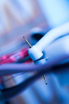 Close-up Dental Instruments