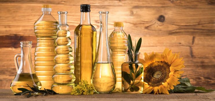 Cooking and food oil products, Extra virgin olive, sunflower seed, rapeseed oil