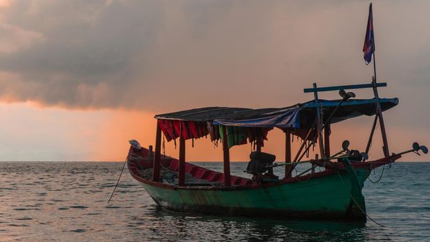 Koh Rong Colors at sunset