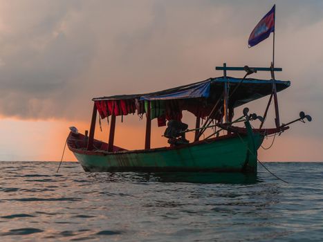 Koh Rong Colors at sunset