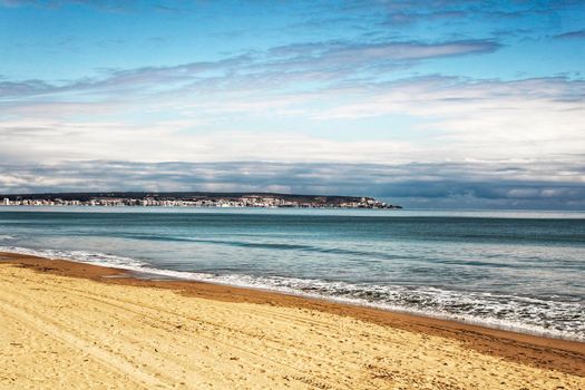 Beach in the morning in Southern Spain, Alicante