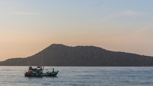 Ocean view on Koh Rong Samloem, Cambodia