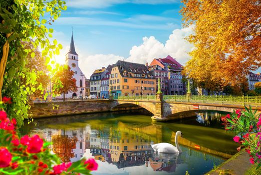 Protestant church of Saint Guillaume in Strasbourg, France