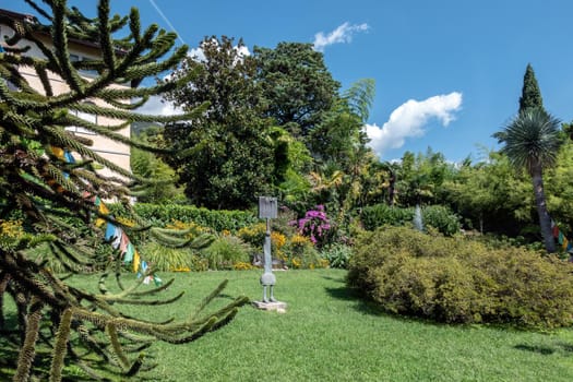 André Heller Botanical Garden. Gardone Riviera (BS), ITALY - August 25, 2020
