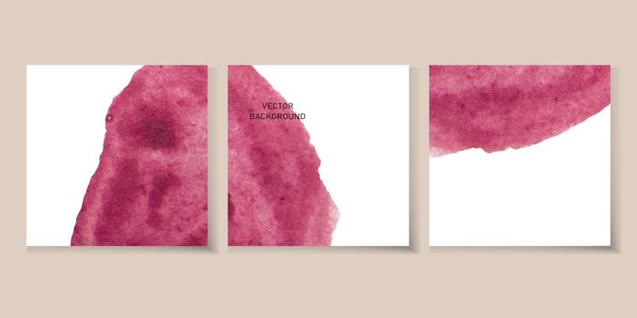 Trendy vector set for social media, social network stories and post, mobile apps, banners design, web ads. Template geometric watercolor background with copy space. Editable frame, mockup.