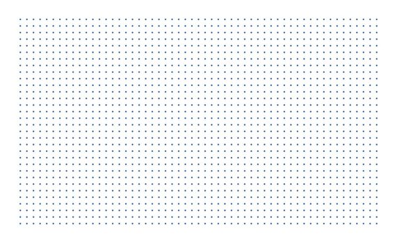 Grid paper. Dotted grid on white background. Abstract dotted transparent illustration with dots. White geometric pattern for school, copybooks, notebooks, diary, notes, banners, print, books.