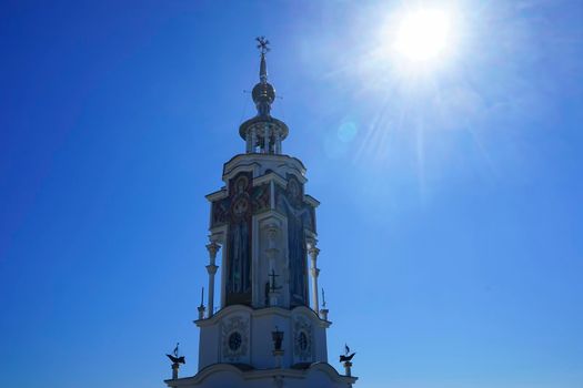 Temple-beacon memory of all those killed on the water and travel. Malorechenskoe. Crimea