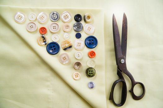 Basic elements and essential to the profession of the tailor