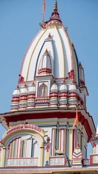 A temple in Haridwar Uttarakhand India . High quality photo