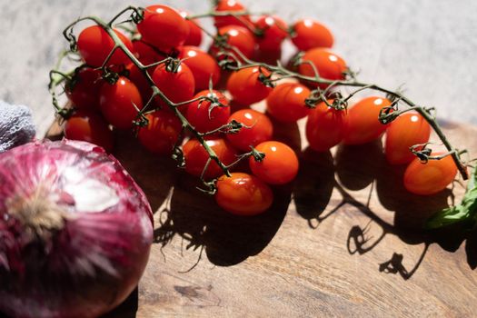 Fresh and healthy mixed vegetables